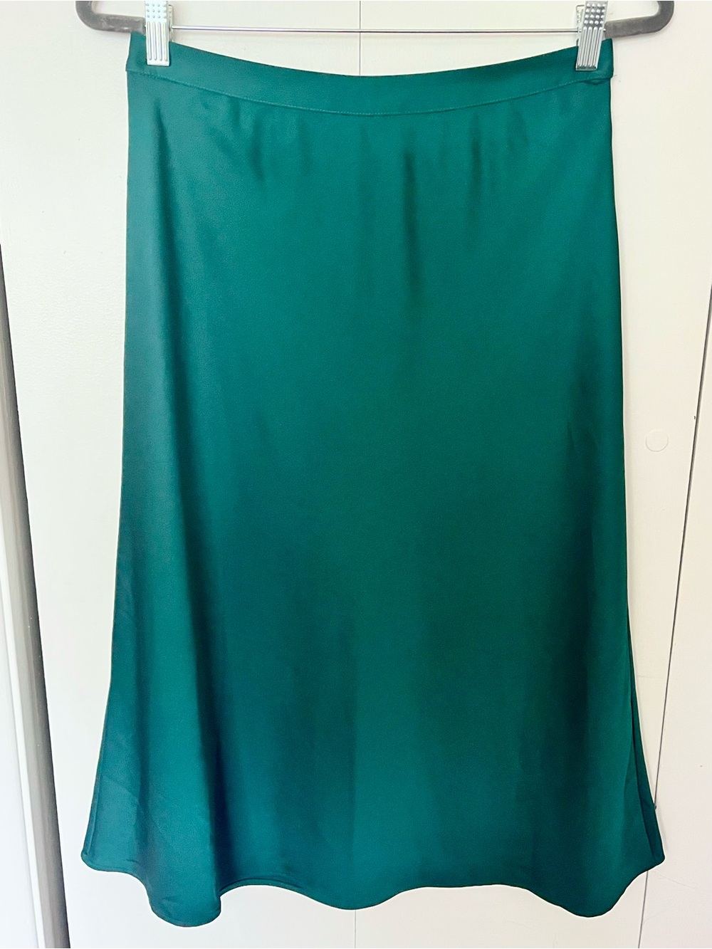 J. Crew Factory Pull-On Midi Slip Skirt Size S Like New